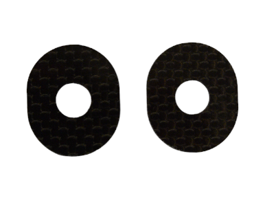 Position 1 RC .5 mm Carbon Fiber Oval Body Spacer