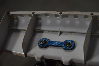 Position 1 RC Universal Carbon Fiber Wing Plate - Plain Glossy