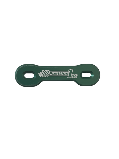 Position 1 RC Wing Plate Aluminum Universal - Green