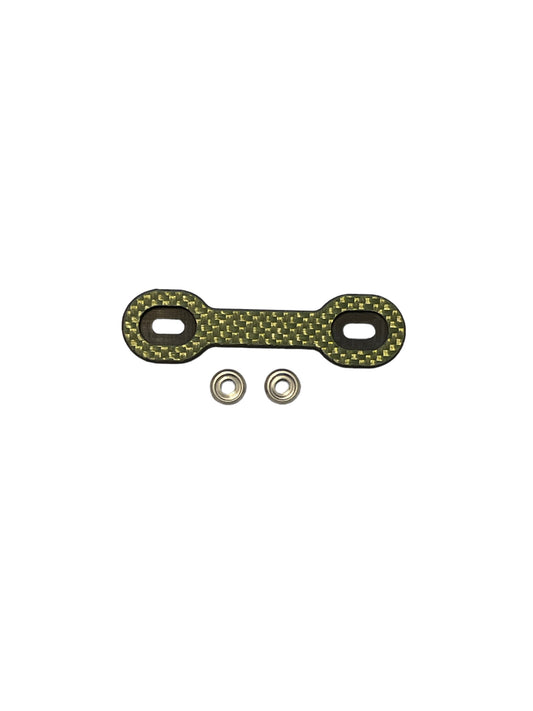 Position 1 RC Universal Carbon Fiber Wing Plate - Green