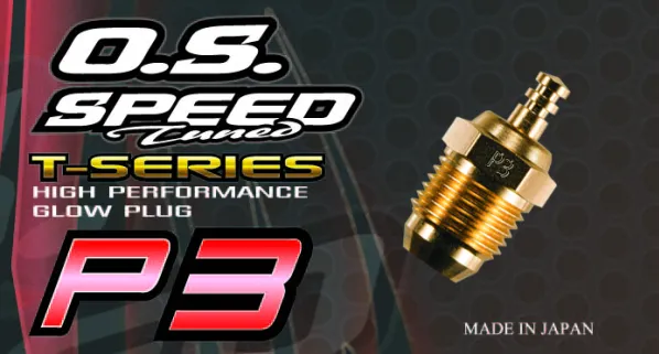 O.S. Speed P3 Gold Turbo Glow Plug “Ultra Hot”