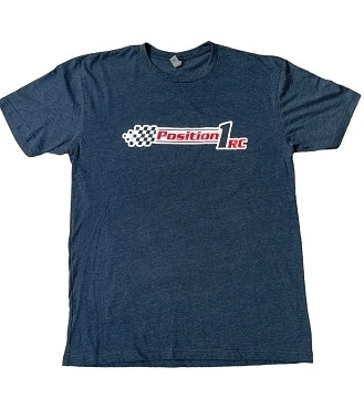 Position 1 RC T-Shirt - Heather Navy - XX-Large