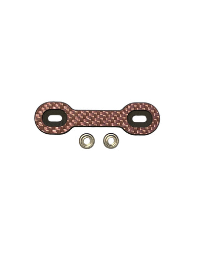 Position 1 RC Universal Carbon Fiber Wing Plate - Pink