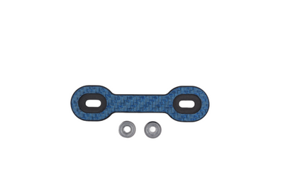 Position 1 RC Universal Carbon Fiber Wing Plate - Blue