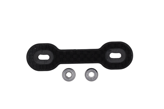 Position 1 RC Universal Carbon Fiber Wing Plate - Plain Glossy